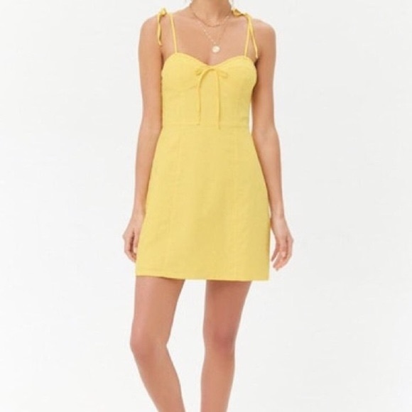 yellow sundress forever 21